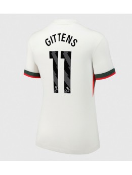 Chelsea Jamie Gittens #11 Replika Borta Kläder Dam 2025-26 Kortärmad